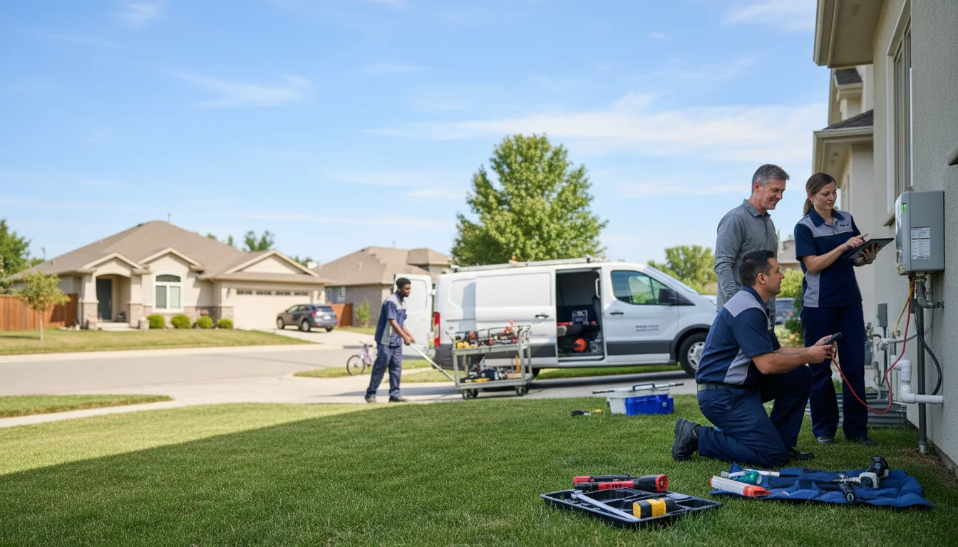 Tankless water heater service in Cruger, MS